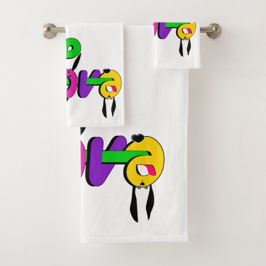 Liefde, Valentijnsdag Bad Handdoek (Insitu)