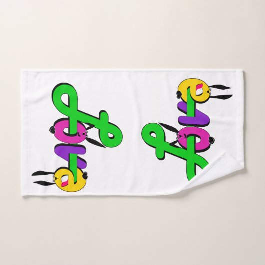 Liefde, Valentijnsdag Bad Handdoek (Handdoek)