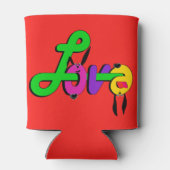 Liefde, Valentijnsdag Blikjeskoeler (Achterkant)