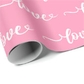 Liefde Valentijnsdag Cadeaupapier (Rol Hoek)