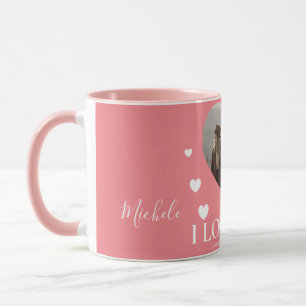 Liefde Valentijnsdag Gepersonaliseerde Koppels Fot Mok