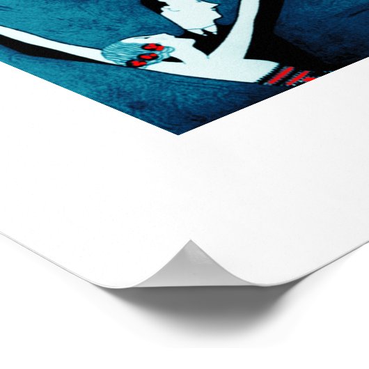 Liefde. Valentijnsdag Gift Art Deco Prints (Hoek)