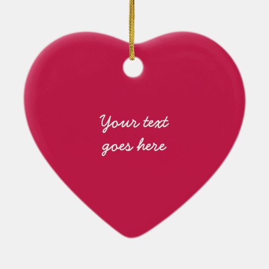 Liefde Valentijnsdag harten kronkels aangepaste or Keramisch Ornament (Achterkant)