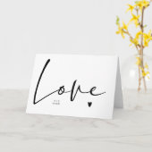 Liefde Valentijnsdag Jubileum Boyvriend Kaart (Gele Bloem)