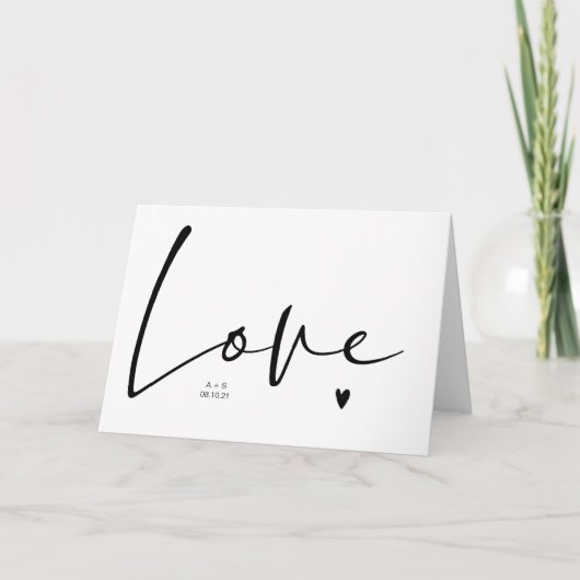 Liefde Valentijnsdag Jubileum Boyvriend Kaart (Voorkant)