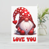 Liefde - Valentijnsdag kaart (Staand voorkant)