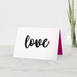 LIEFDE Valentijnsdag Kaart, Jubileum Kaart