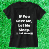 Liefde Valentijnsdag Outfit Funny Personalized Cat T-shirt