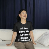 Liefde Valentijnsdag Outfit Funny Personalized Cat T-shirt