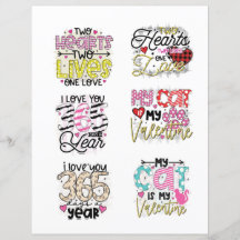 Liefde Valentijnsdag Romantische scrapbookelemente