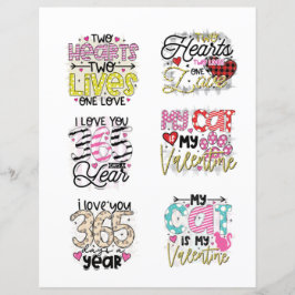 Liefde Valentijnsdag Romantische scrapbookelemente