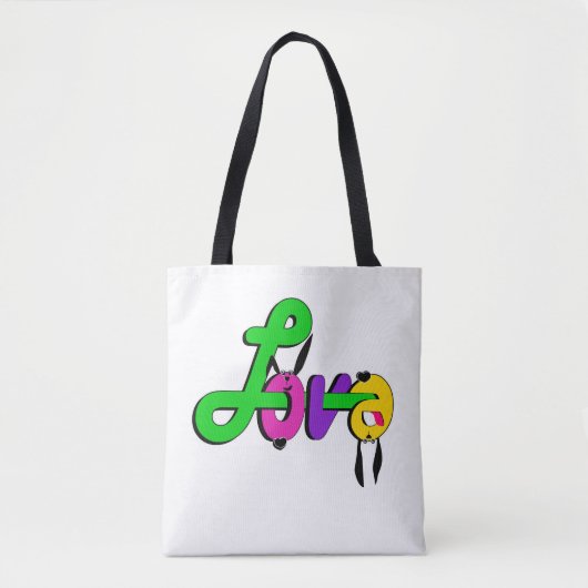 Liefde, Valentijnsdag Tote Bag (Voorkant)