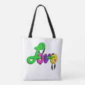 Liefde, Valentijnsdag Tote Bag (Achterkant)