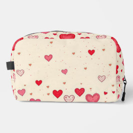 Liefde Valentijnse Harten Trouwen - Toilettas Toilettasje