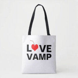 Liefde Vamp aanpasbaar Tote Bag