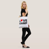Liefde Vamp aanpasbaar Tote Bag (Op model)