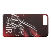 Liefde van 6/6 in de Air iPhone Case (Achterkant (Horizontaal))