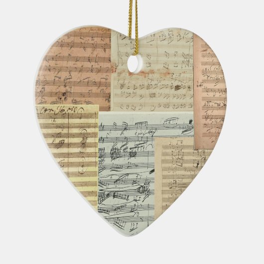 Liefde van Beethoven Ornament Pendant (Rechts)