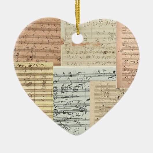Liefde van Beethoven Ornament Pendant (Voorkant)