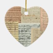 Liefde van Beethoven Ornament Pendant (Achterkant)