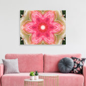 Liefde van binnenuit Mandala Canvas Afdruk (Insitu (Woonkamer))