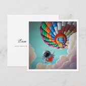Liefde van Boven Astronaut - Mini Print (Voorkant / Achterkant)