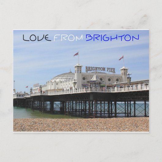 Liefde van Brighton Briefkaart (Voorkant)