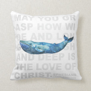 Liefde van Christelijke Ephesianen 3:18 Moderne Wa Kussen