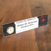 Liefde van Cook Chef Pet Bon Appetit Naambordje (Zijkant)