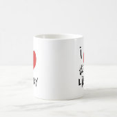 Liefde van de bibliotheek koffiemok (Center)