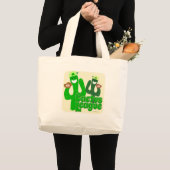 Liefde van de Cactus League Grote Tote Bag (Voorkant (product))