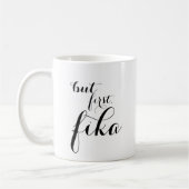 liefde van de fika koffiemok (Links)