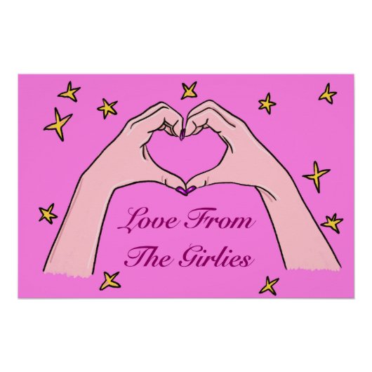 Liefde van de Girlies Glossy Poster (Voorkant)