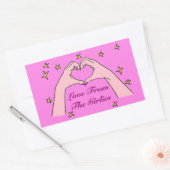 Liefde van de Girlies Sticker (Envelop)