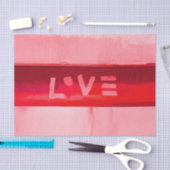 Liefde van de Hippie van Boho de Elegante Rode Tissuepapier (Craft)