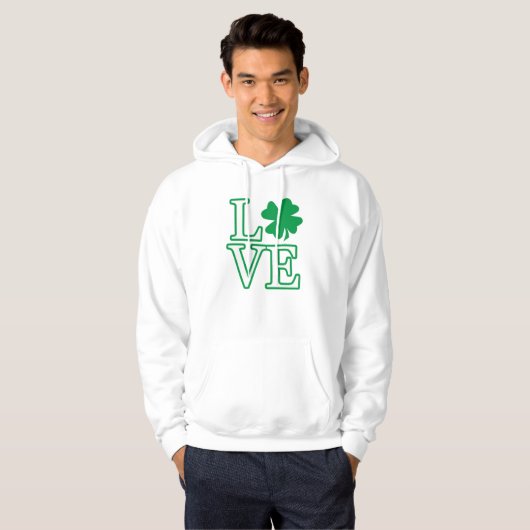 Liefde van de Ieren Hoodie (Voorkant volledig)
