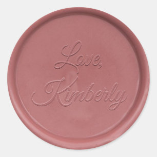 Liefde van de  Roos Wax Seal Sticker