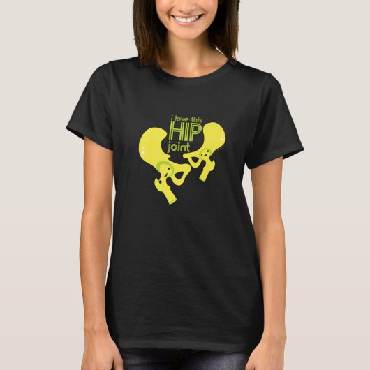 Liefde van deze Hip Joint Hip Replacement Chute T-shirt (Voorkant)