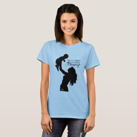 "Liefde van een gezin is het grootste geschenk van T-shirt (Voorkant volledig)