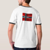 Liefde van een Noors Shirt of een Hoodie (Achterkant volledig)