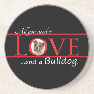 Liefde van een Onderzetter van Bulldog