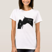 Liefde van een shirt van het paardenpestras Lifeti (Voorkant)