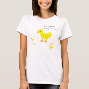 Liefde van Familie Baby Ducky Zwangerschap T-Shirt