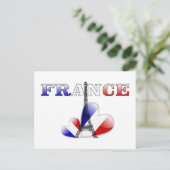 Liefde van Frankrijk Briefkaart (Staand voorkant)