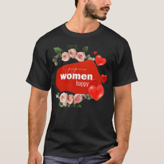 liefde van gelukkige vrouwelijke vrienden t-shirt