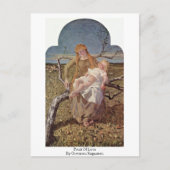 Liefde van Giovanni Segantini Briefkaart (Voorkant)