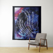 "Liefde van God" 80 in. x 68 in. Wandkleed (In situ)