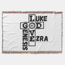 Liefde van God Bijbels kruiswoord Deken