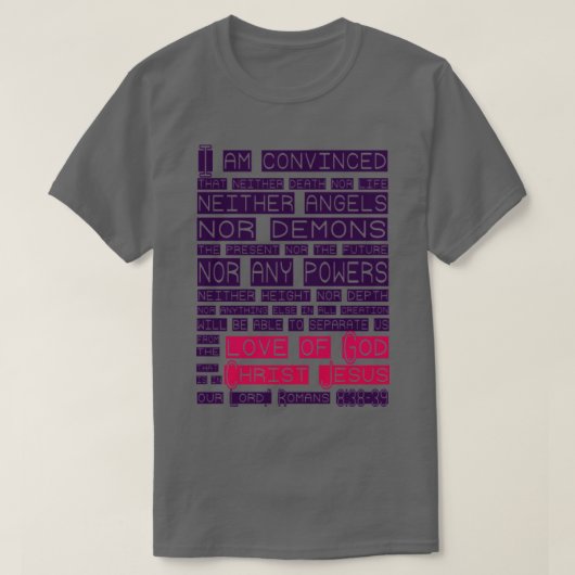 Liefde van God T-shirt (Design voorkant)