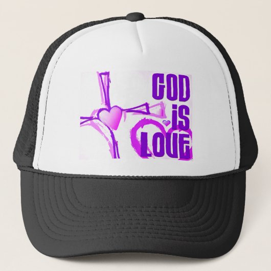 Liefde van God_ Trucker Pet (Voorkant)